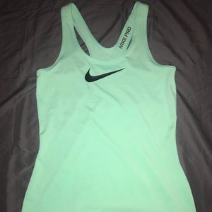 Nike dri-fit pro women's razor back tank top